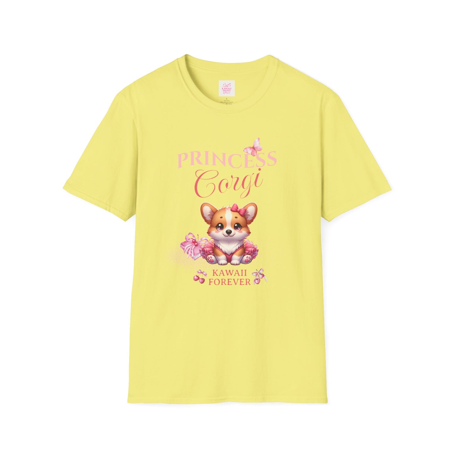 👑Princess Corgi T-Shirt - Messy Coquette × KAWAII FOREVER