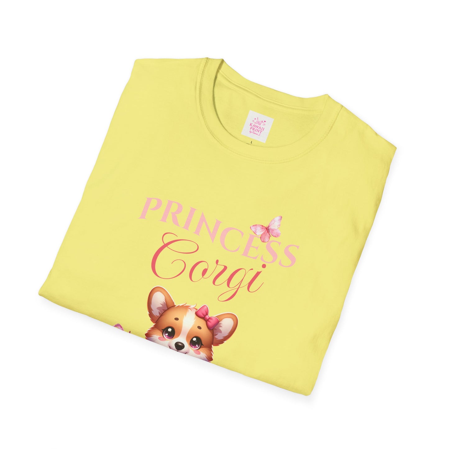 👑Princess Corgi T-Shirt - Messy Coquette × KAWAII FOREVER