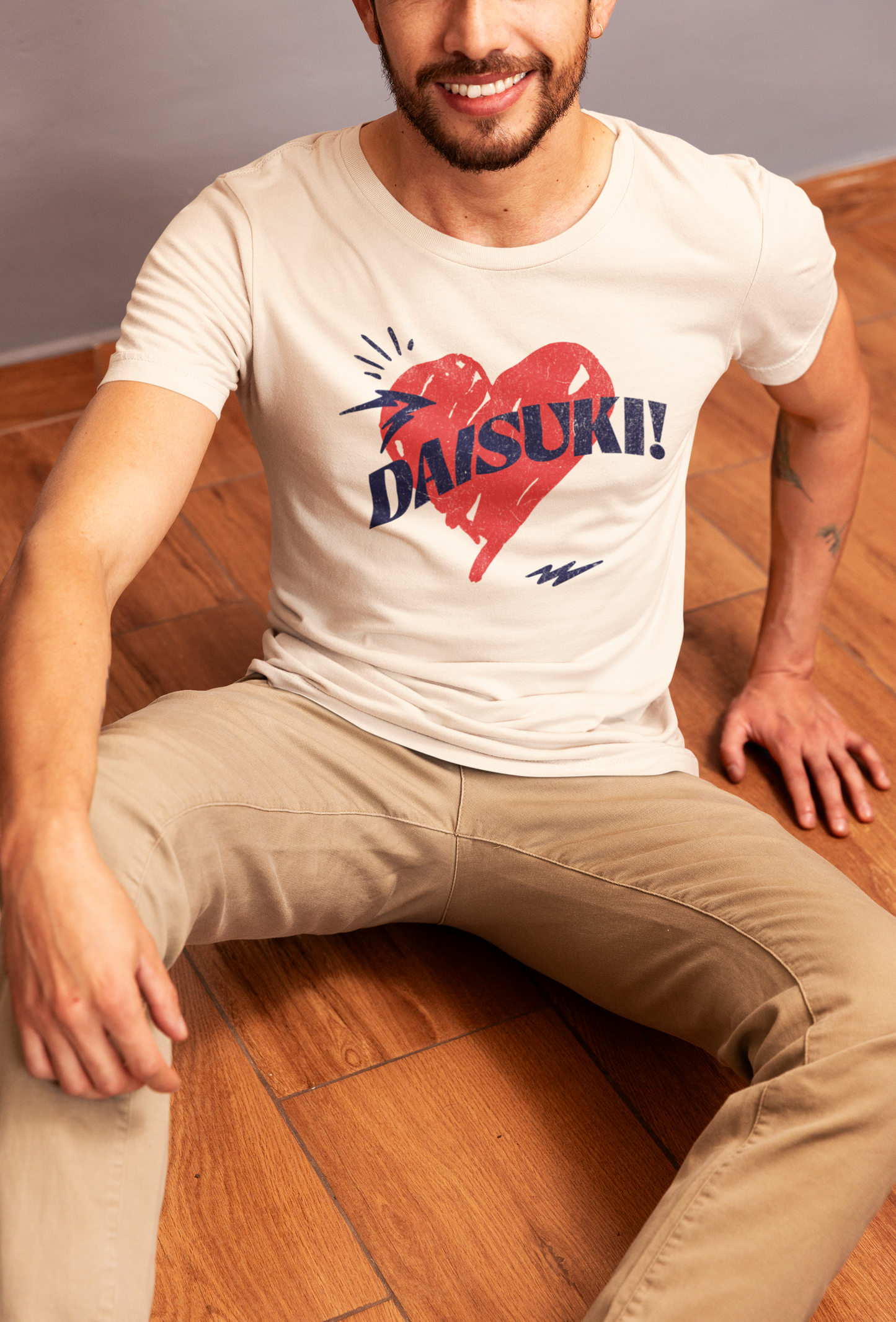 ⭐️DAISUKI ! Love ❤️ Tee Shirt (Bella +Canvas) , Kawaii Pop Vibrant & Cute Japanese Tee,🎀