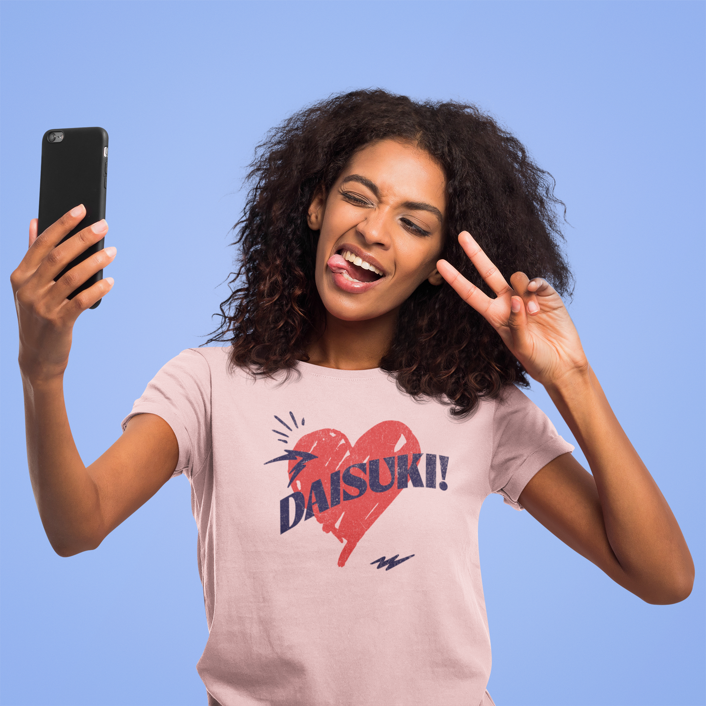 ⭐️DAISUKI ! Love ❤️ Tee Shirt (Bella +Canvas) , Kawaii Pop Vibrant & Cute Japanese Tee,🎀