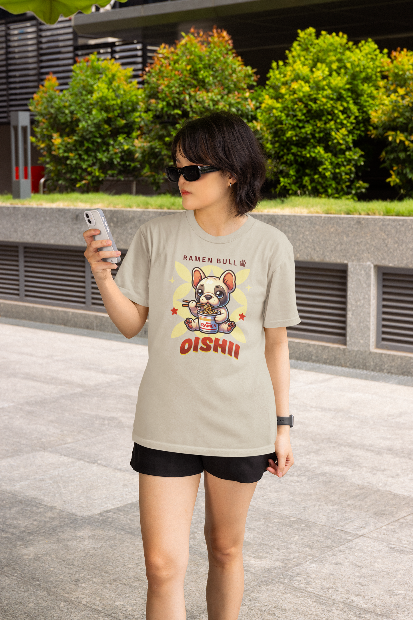 Cute ❤️ Ramen Bull T-Shirt – Kawaii Unisex Tee for Ramen & Anime Lovers