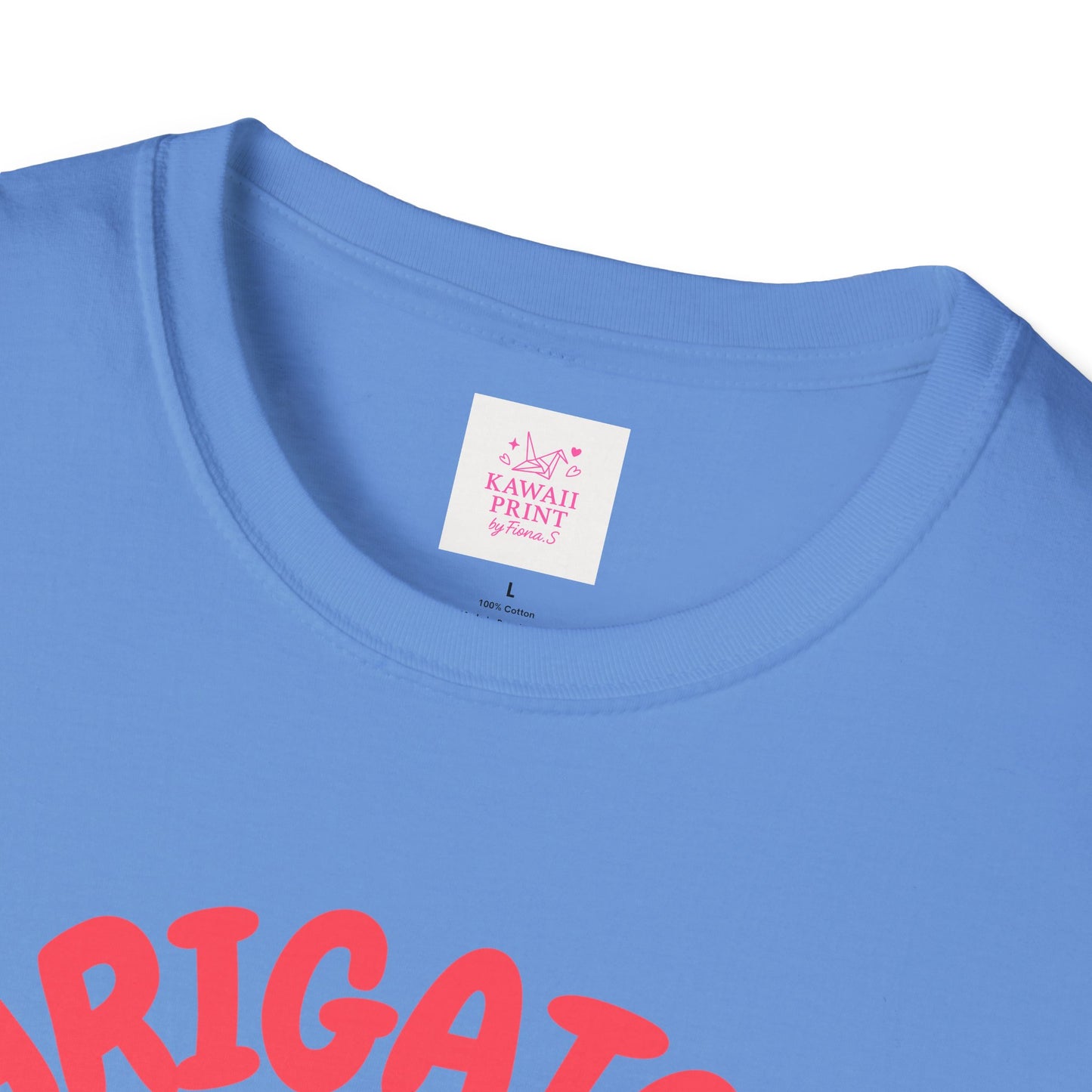 ARIGATOU French Bulldog Tee – Cute Thank You Dog with Rose