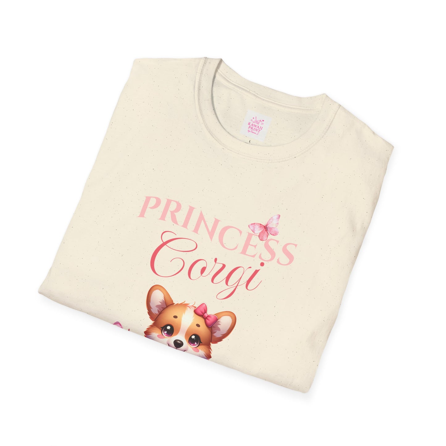 👑Princess Corgi T-Shirt - Messy Coquette × KAWAII FOREVER