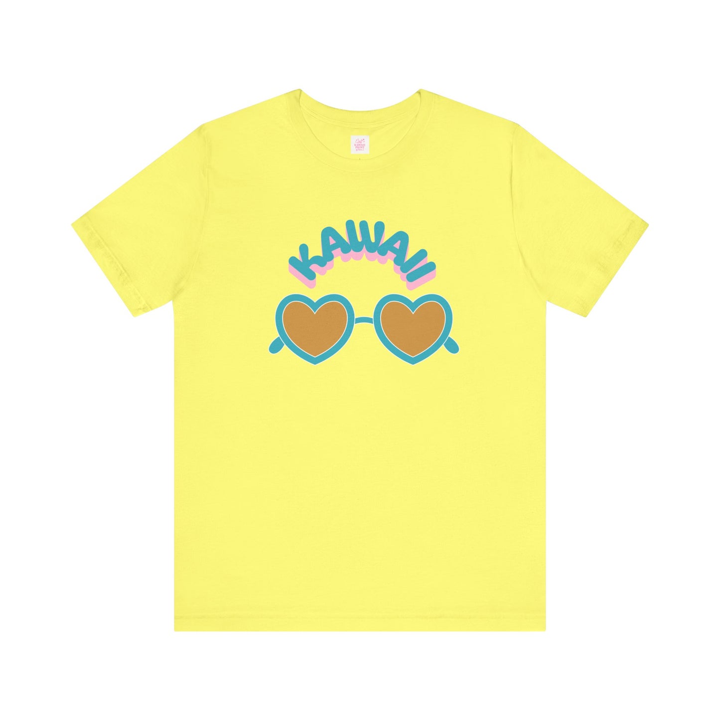 Kawaii ❤️Heart Sunglasses Teez(BELLA+CANVAS) , Pastel Pop Style
