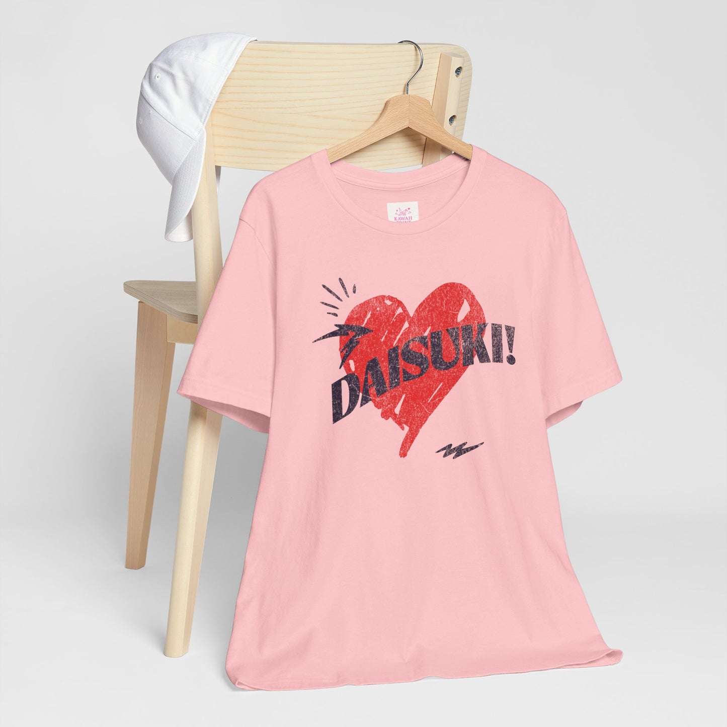 ⭐️DAISUKI ! Love ❤️ Tee Shirt (Bella +Canvas) , Kawaii Pop Vibrant & Cute Japanese Tee,🎀
