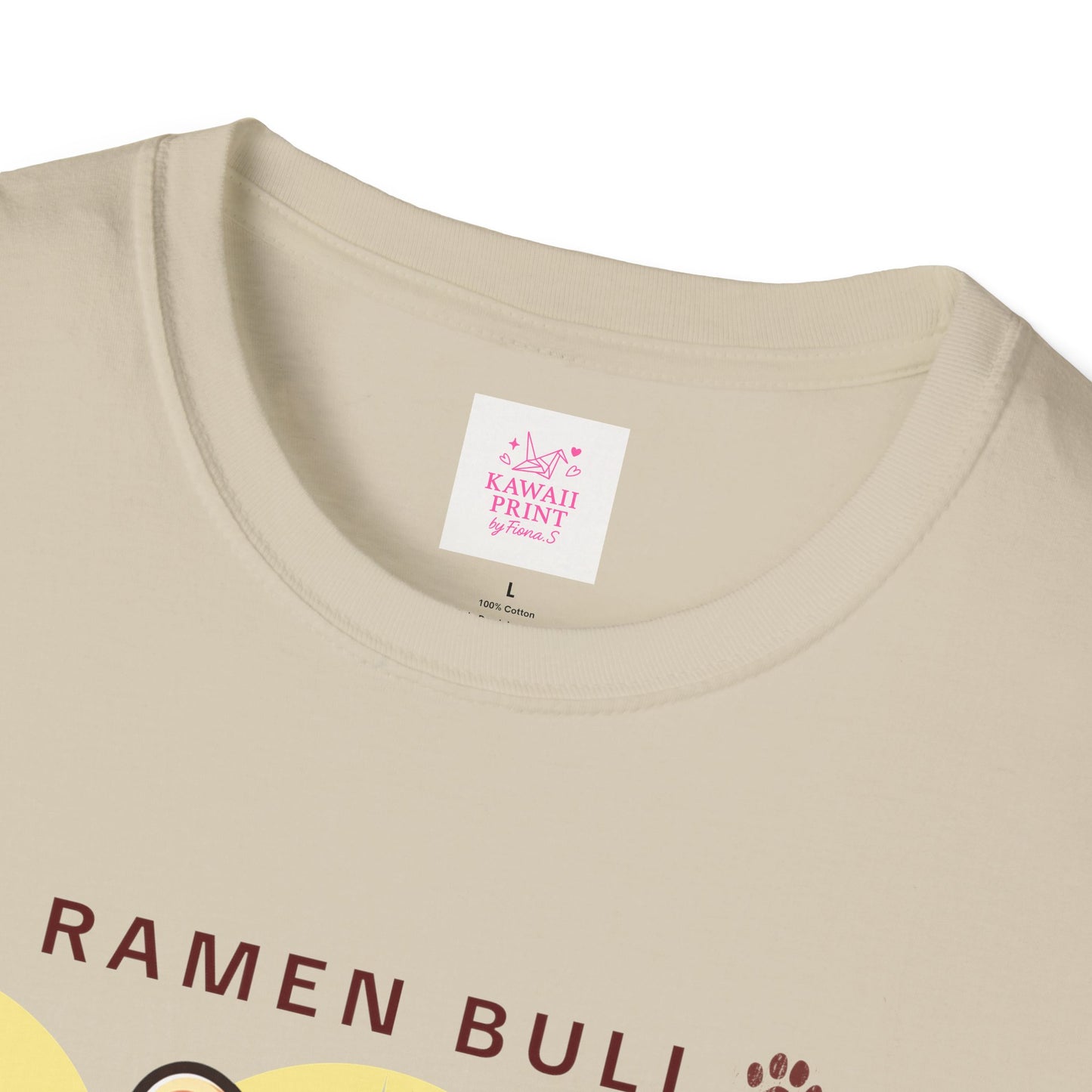 Cute ❤️ Ramen Bull T-Shirt – Kawaii Unisex Tee for Ramen & Anime Lovers