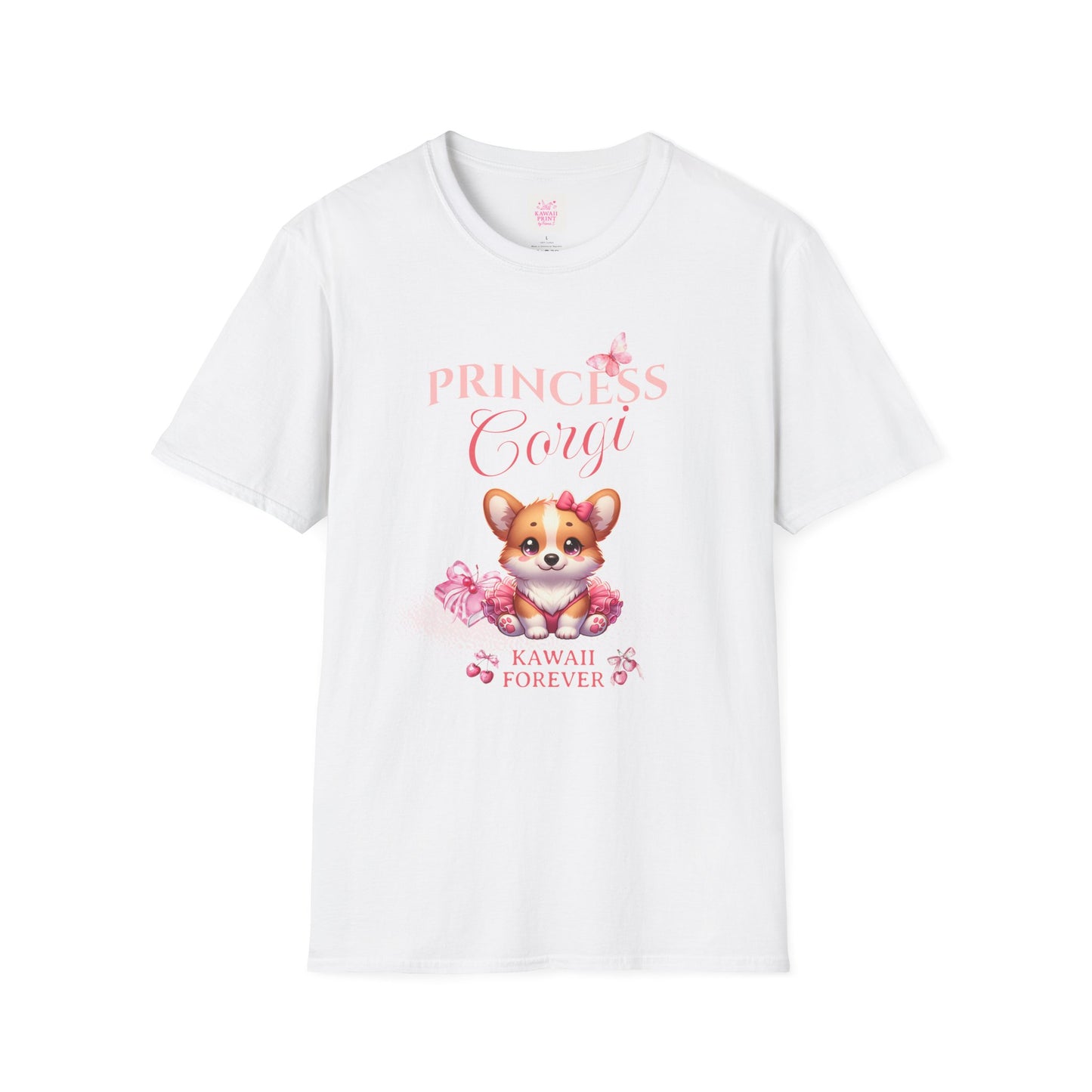 👑Princess Corgi T-Shirt - Messy Coquette × KAWAII FOREVER