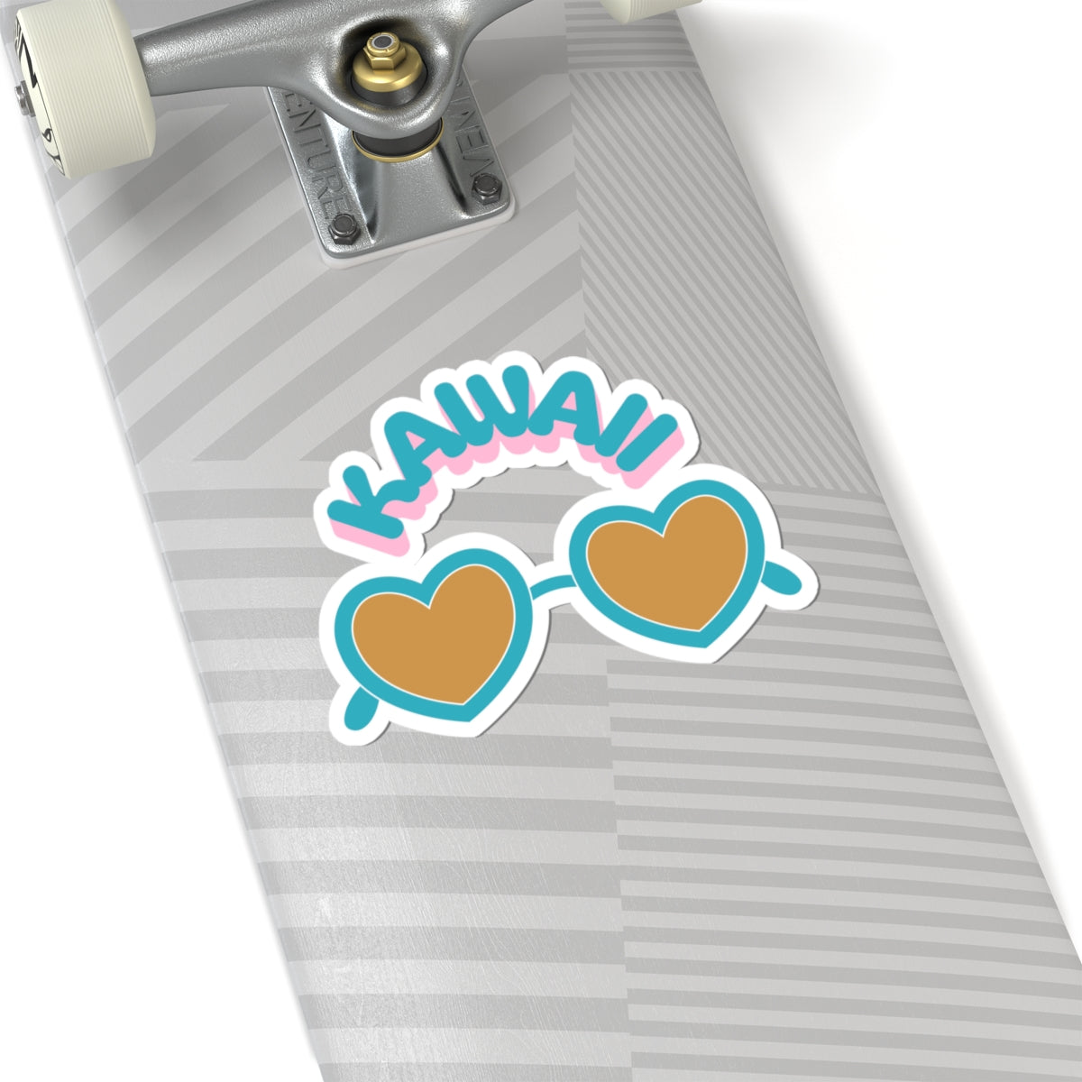 KAWAII Retro Heart Sunglasses Kiss -Cut Sticker – Cute Japanese Pop Style
