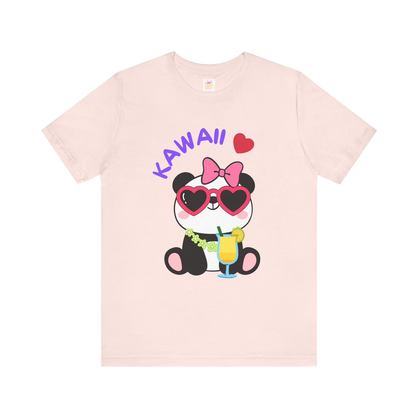 Panda Popi Kawaii 🎀 T-Shirt – Cute Retro Vibes in 5 Colors!