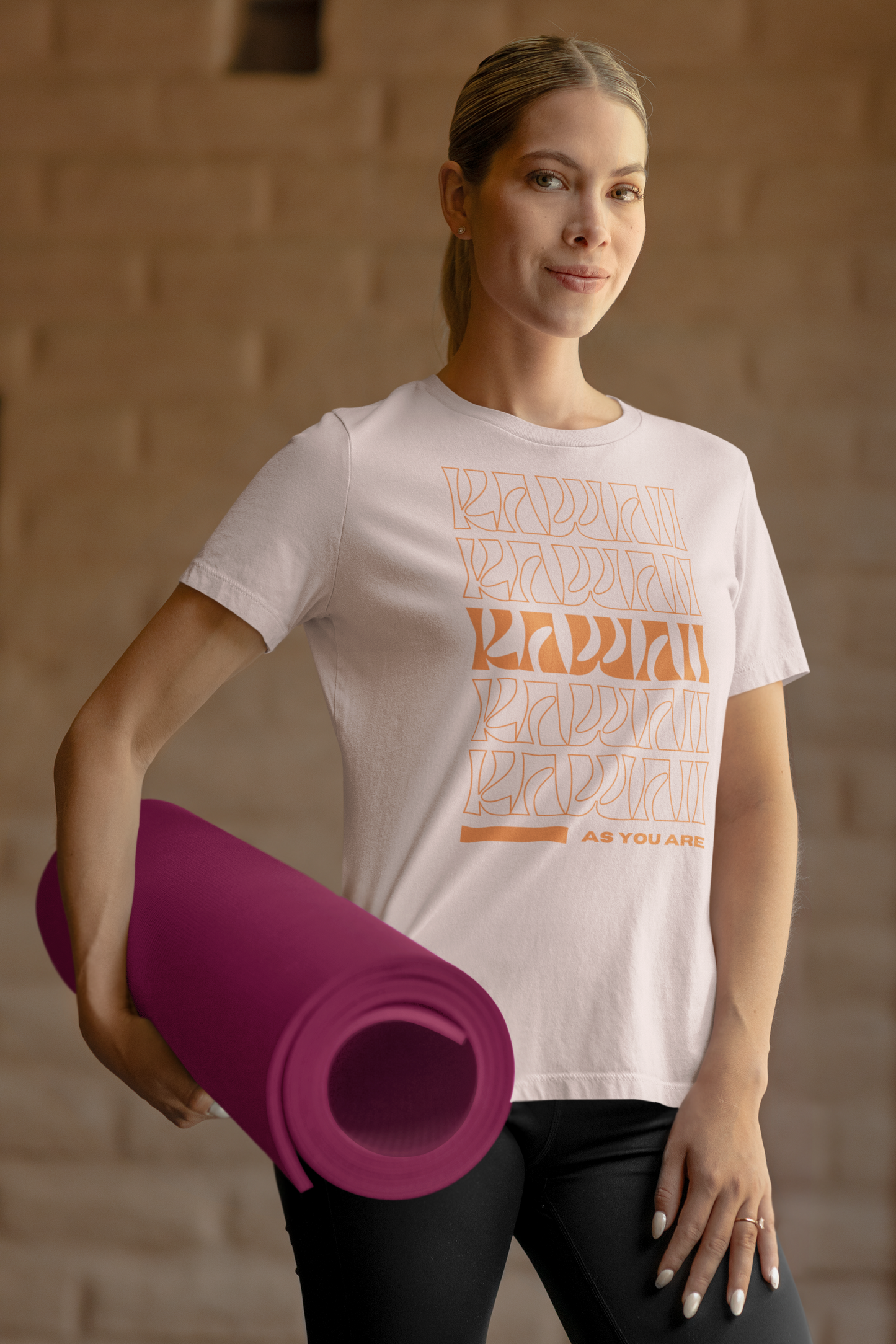 KAWAII AS YOU ARE T-Shirt,  Positive Japanese Pop Art Tee, Unisex Fit