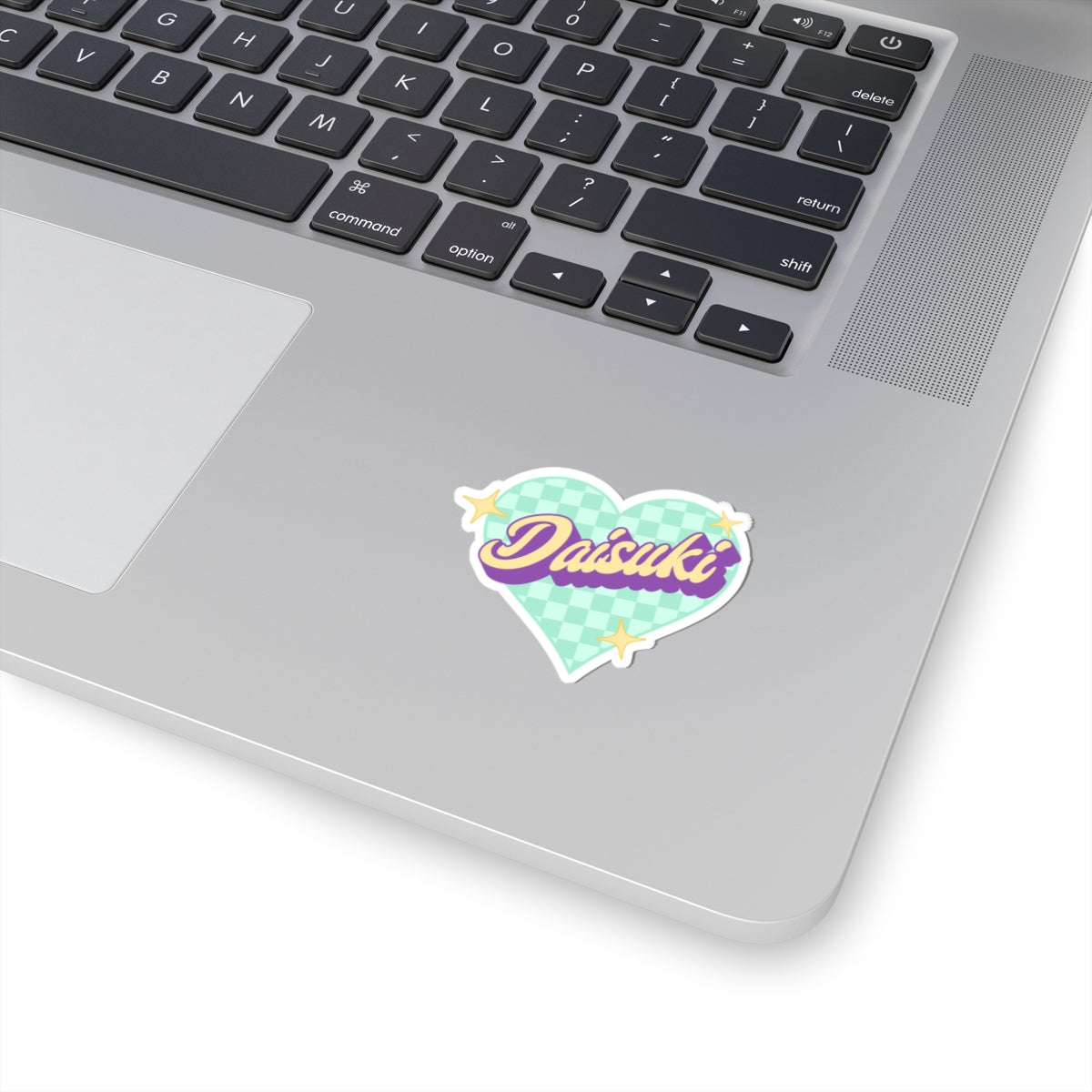 Daisuki Heart Kiss-Cut Stickers - Cute Retro Decorative Stickers for Laptop, Water Bottles, and Scrapbooking