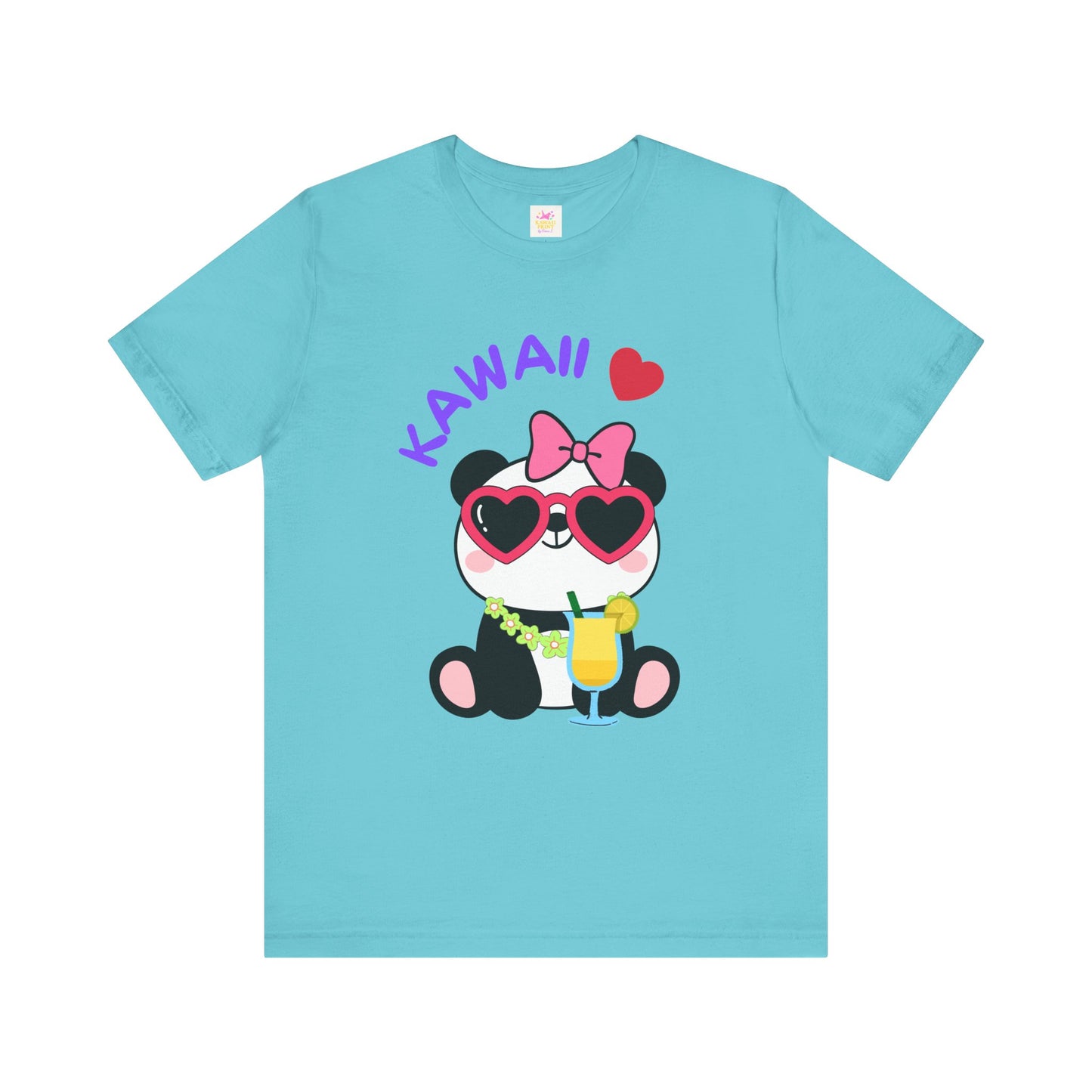 Panda Popi Kawaii 🎀 T-Shirt – Cute Retro Vibes in 5 Colors!
