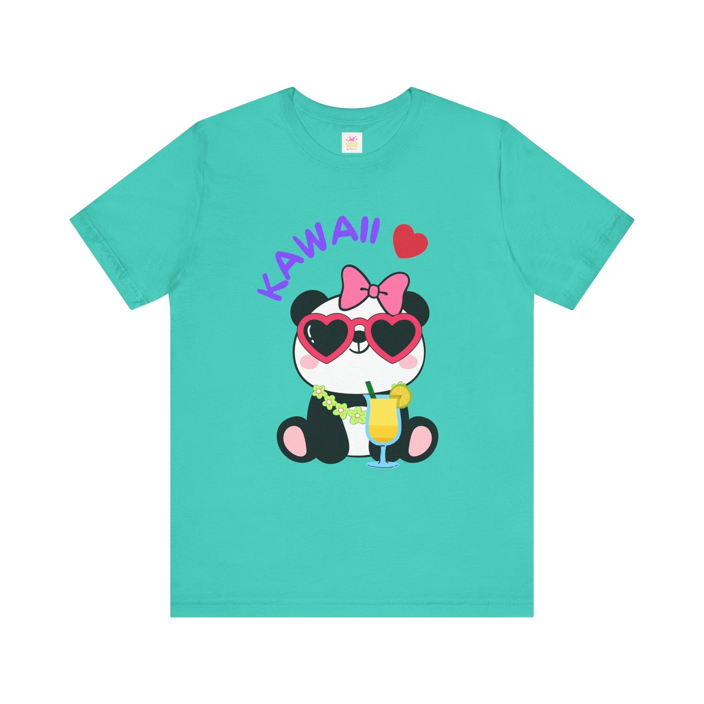 Panda Popi Kawaii 🎀 T-Shirt – Cute Retro Vibes in 5 Colors!