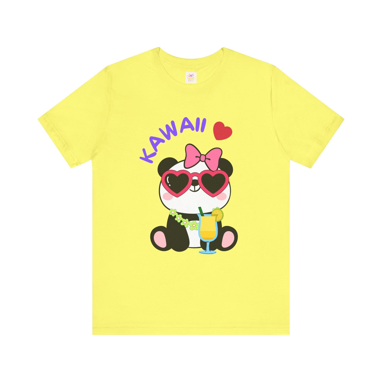 Panda Popi Kawaii 🎀 T-Shirt – Cute Retro Vibes in 5 Colors!